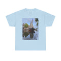 Sailboat Canal Photo Tee — Scenic Nautical T‑Shirt