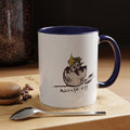 Miniature Bicyclists Coffee Mug — Vintage Toy Bike Photo (11/15oz)